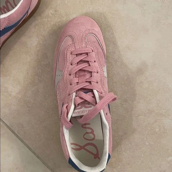 Sam Edelman Pink and Blue Women's Sneakers - Picture 4 of 4